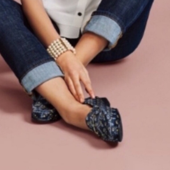 👣CABI,🇺🇲 Pressed Flowers Carnaby Loafers - Picture 14 of 16